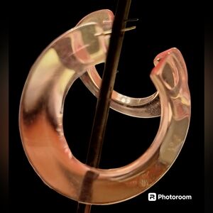 Large Acrylic hoops